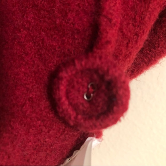 Woolrich Women's Size M Ruby Shawl Collar One Button Closure Wool Sweater Vest - Picture 6 of 13